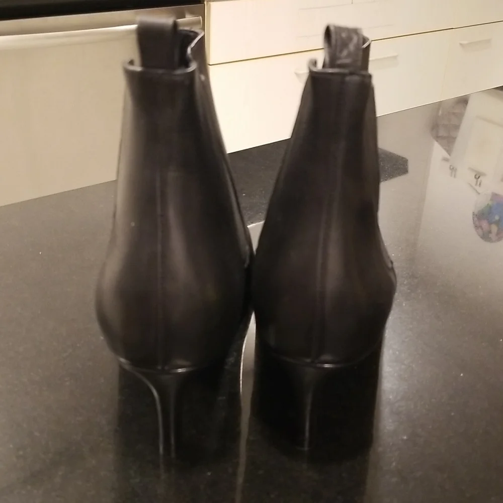 💕ANINE BING💕 Stevie Boots ~ Black Leather 37 New Without Box - Picture 15 of 16